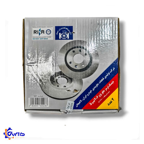 دیسک چرخ جلو پژو 206 تیپ 2 لاهیجان