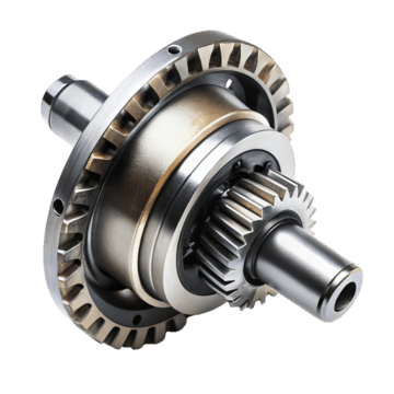 Pngtree automotive differential component showcasing detailed machining and polished metal surface png image 14114481 1