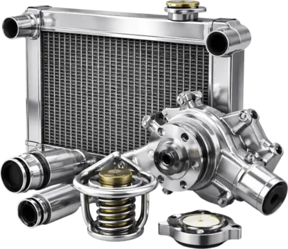 Pngtree car radiator parts metal components kit png image 19426611